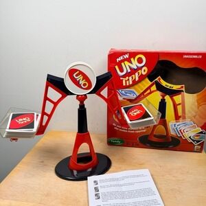 UNO Tippo Card Game COMPLETE 2009 Mattel Discontinued‎ Skill Family Party Game